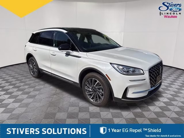 2025 Pristine White Metallic Tri-Coat Lincoln Corsair Reserve AWD SUV