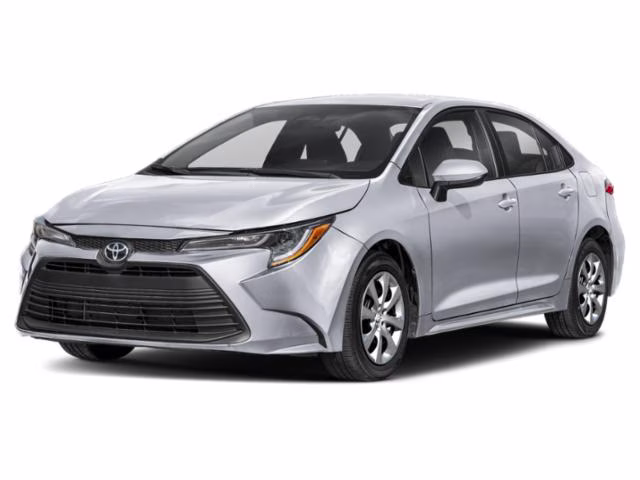 2026 Classic Silver Metallic Toyota Corolla LE FWD Sedan