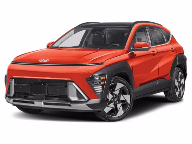 2024 Soultronic Orange Pearl Hyundai Kona Limited FWD SUV