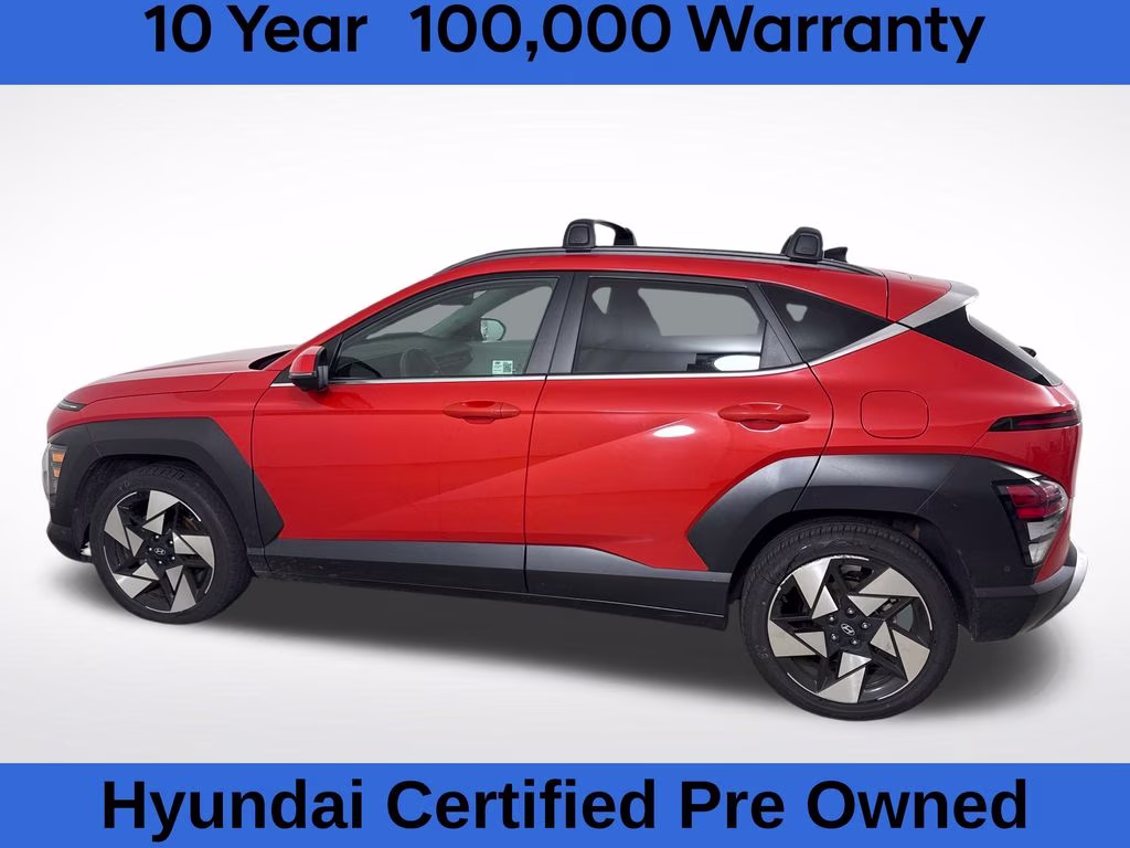 2024 Soultronic Orange Pearl Hyundai Kona Limited FWD SUV