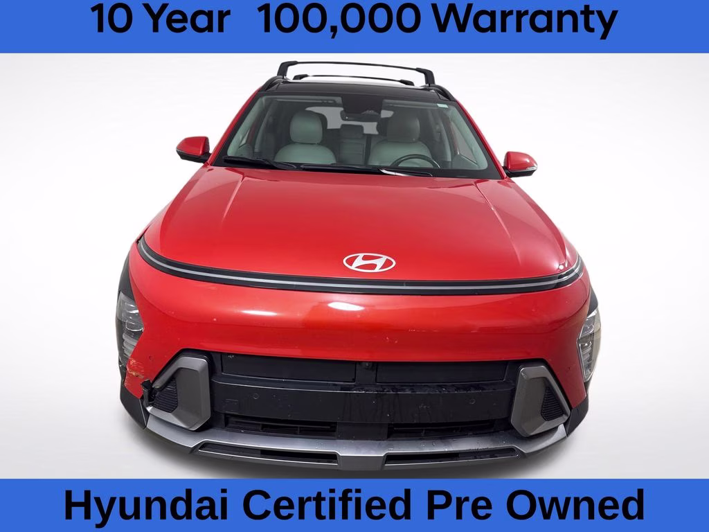 2024 Soultronic Orange Pearl Hyundai Kona Limited FWD SUV