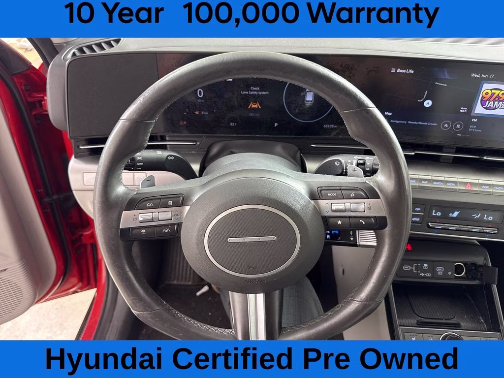 2024 Soultronic Orange Pearl Hyundai Kona Limited FWD SUV