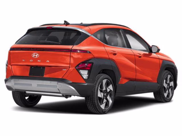 2024 Soultronic Orange Pearl Hyundai Kona Limited FWD SUV