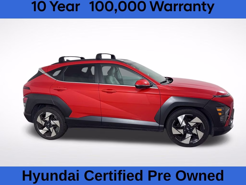 2024 Soultronic Orange Pearl Hyundai Kona Limited FWD SUV