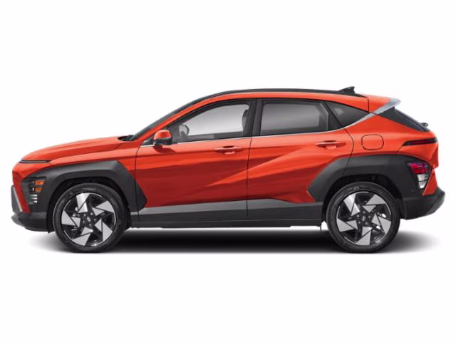2024 Soultronic Orange Pearl Hyundai Kona Limited FWD SUV