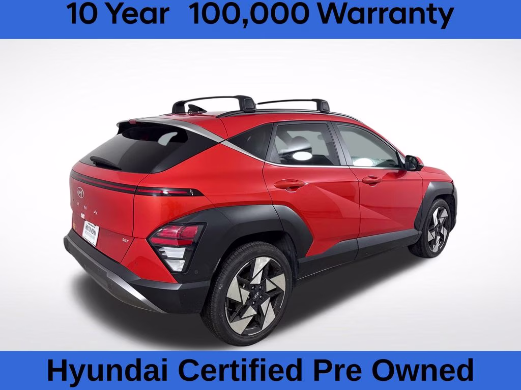 2024 Soultronic Orange Pearl Hyundai Kona Limited FWD SUV