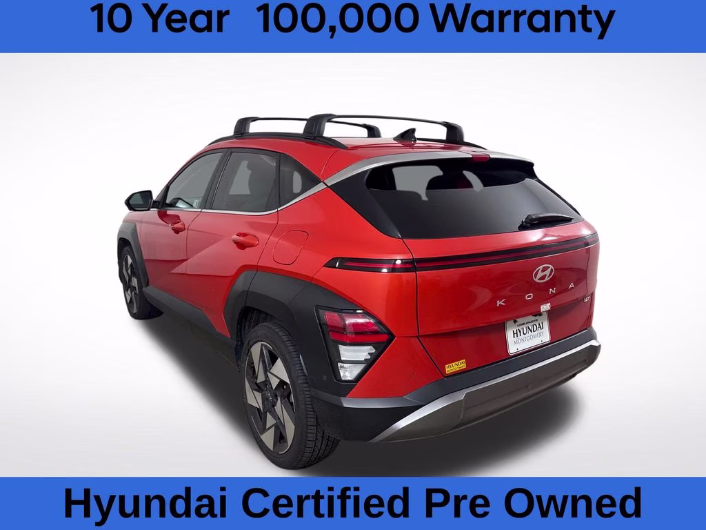 2024 Soultronic Orange Pearl Hyundai Kona Limited FWD SUV