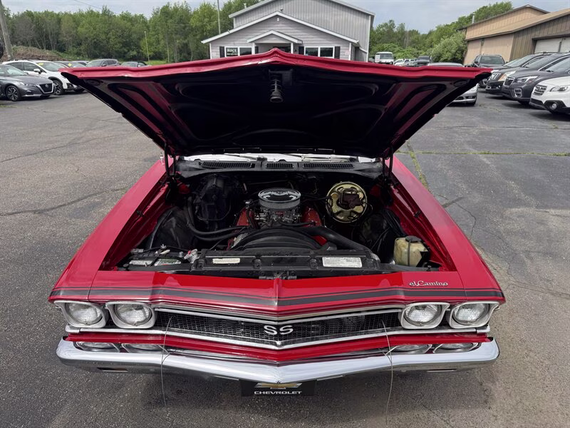 1968 Red Chevrolet El Camino RWD Truck