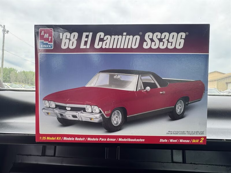 1968 Red Chevrolet El Camino RWD Truck