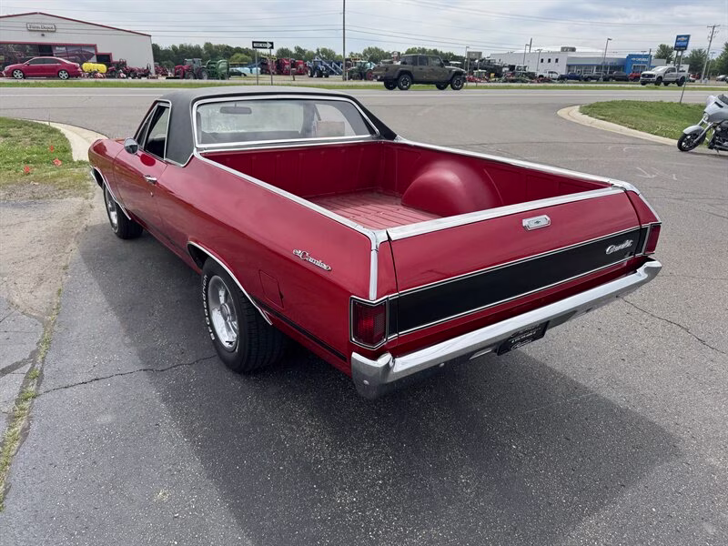 1968 Red Chevrolet El Camino RWD Truck