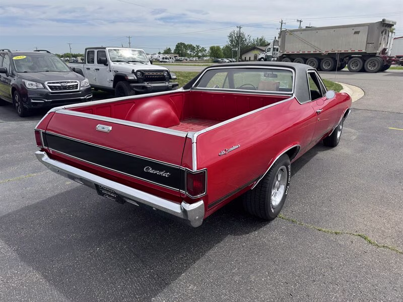 1968 Red Chevrolet El Camino RWD Truck