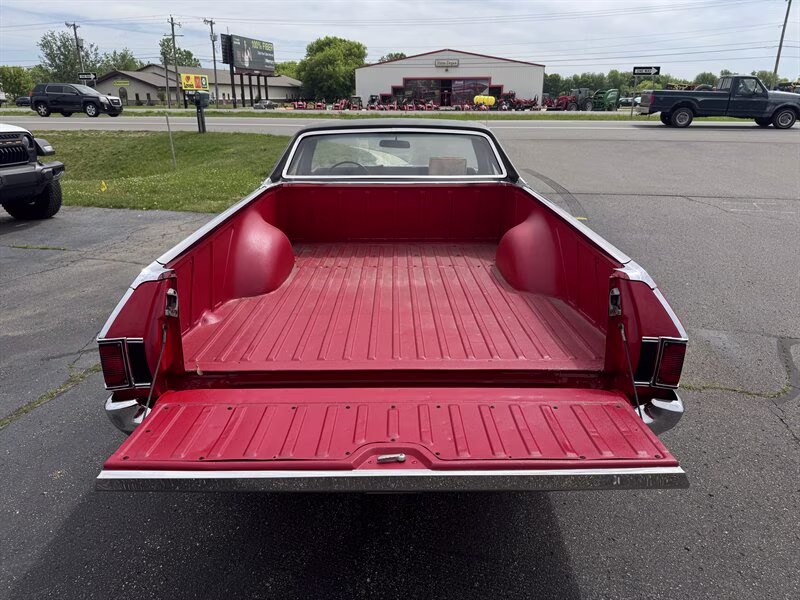 1968 Red Chevrolet El Camino RWD Truck
