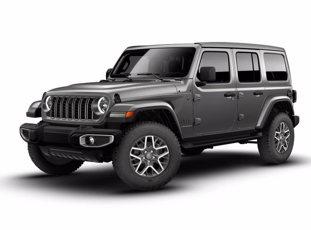 2026 Granite Crystal Metallic Clear Coat Jeep Wrangler Wrangler 4-door Sahara 4X4 4-door