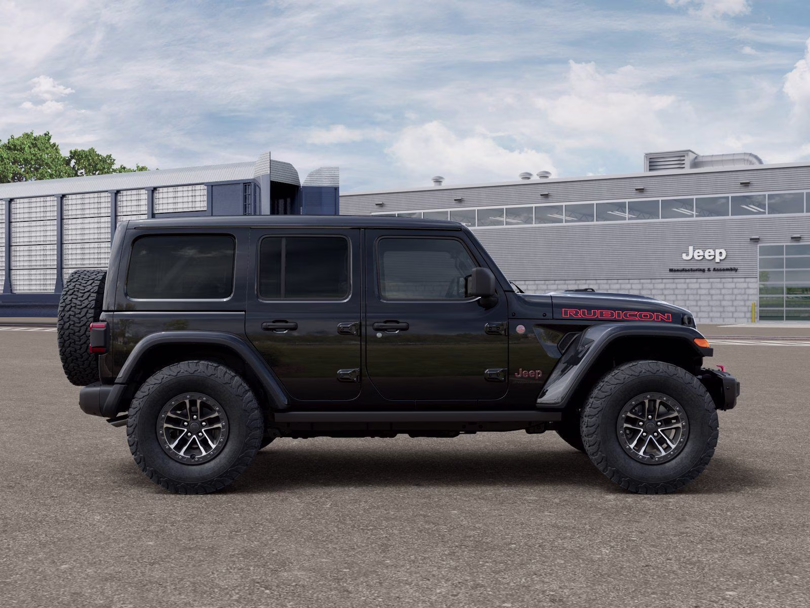 2026 Black Clearcoat Jeep Wrangler Rubicon X 4X4 SUV