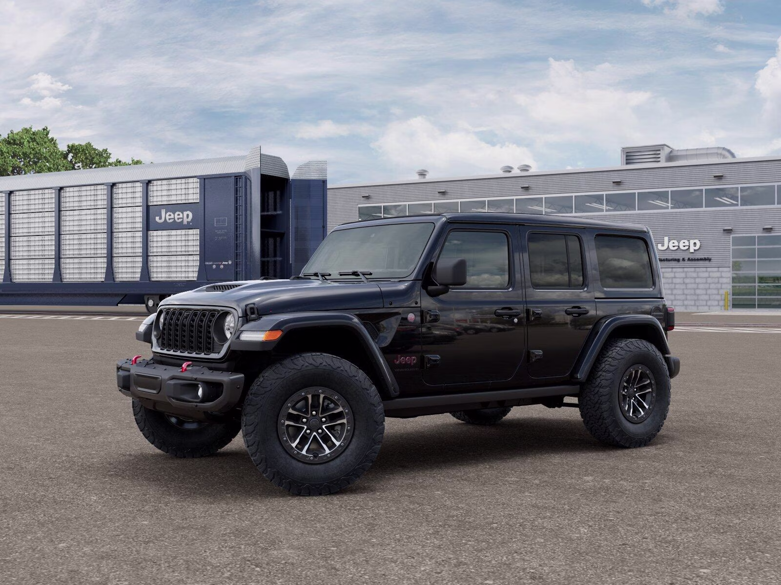 2026 Black Clear Coat Jeep Wrangler Wrangler 4-door Rubicon X 4X4 4-door