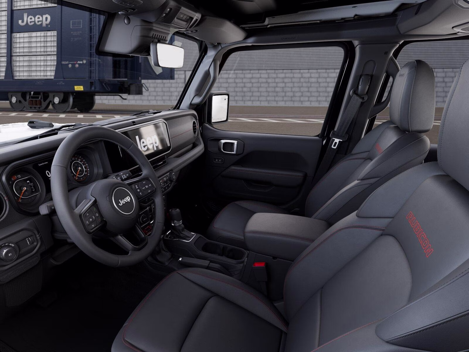 2026 Black Clear Coat Jeep Wrangler Wrangler 4-door Rubicon X 4X4 4-door