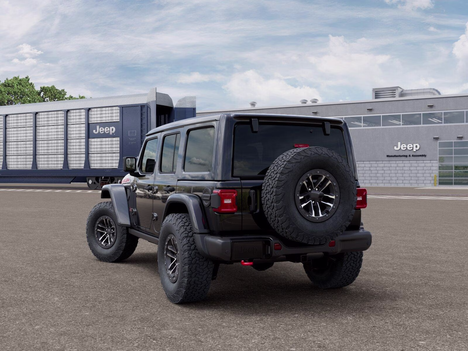 2026 Black Clear Coat Jeep Wrangler Wrangler 4-door Rubicon X 4X4 4-door