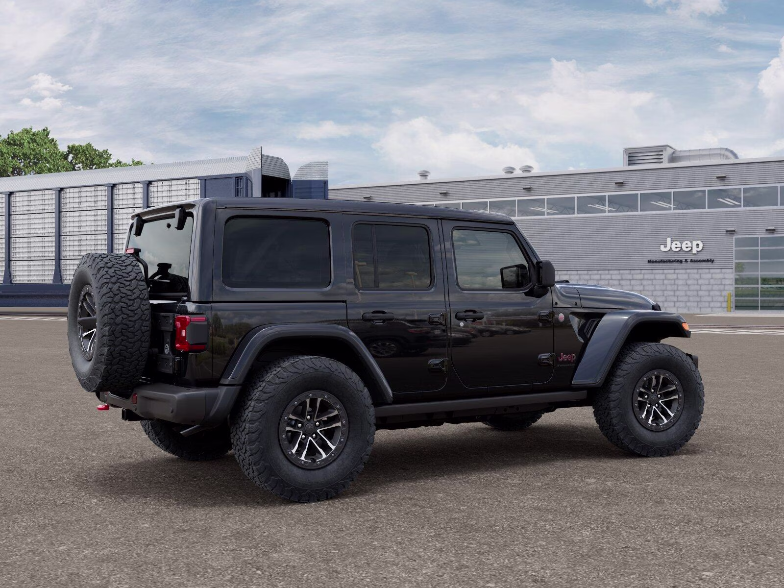 2026 Black Clear Coat Jeep Wrangler Wrangler 4-door Rubicon X 4X4 4-door