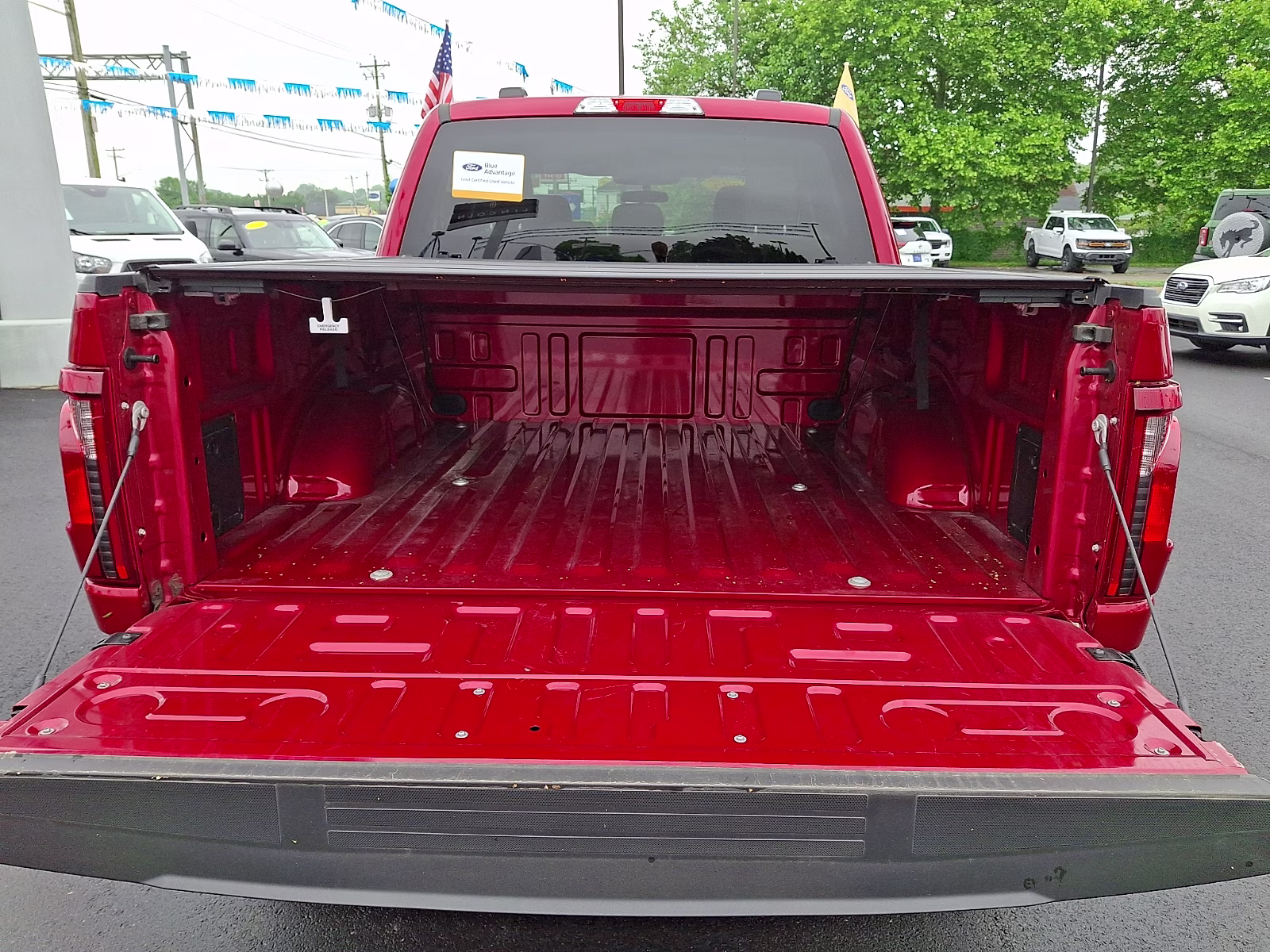 2025 Rapid Red Metallic Tinted Clearcoat - D4 Ford F-150 XLT 4X4