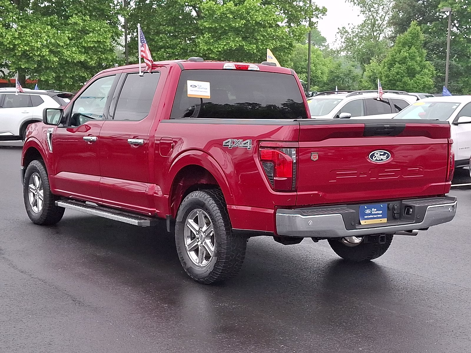2025 Rapid Red Metallic Tinted Clearcoat - D4 Ford F-150 XLT 4X4