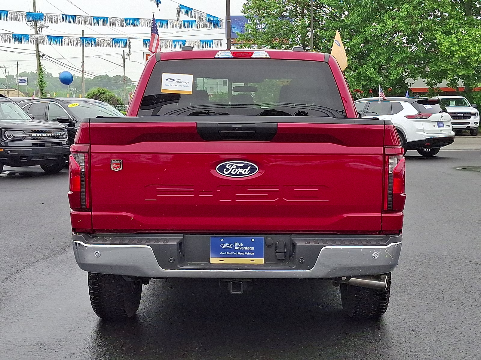 2025 Rapid Red Metallic Tinted Clearcoat - D4 Ford F-150 XLT 4X4
