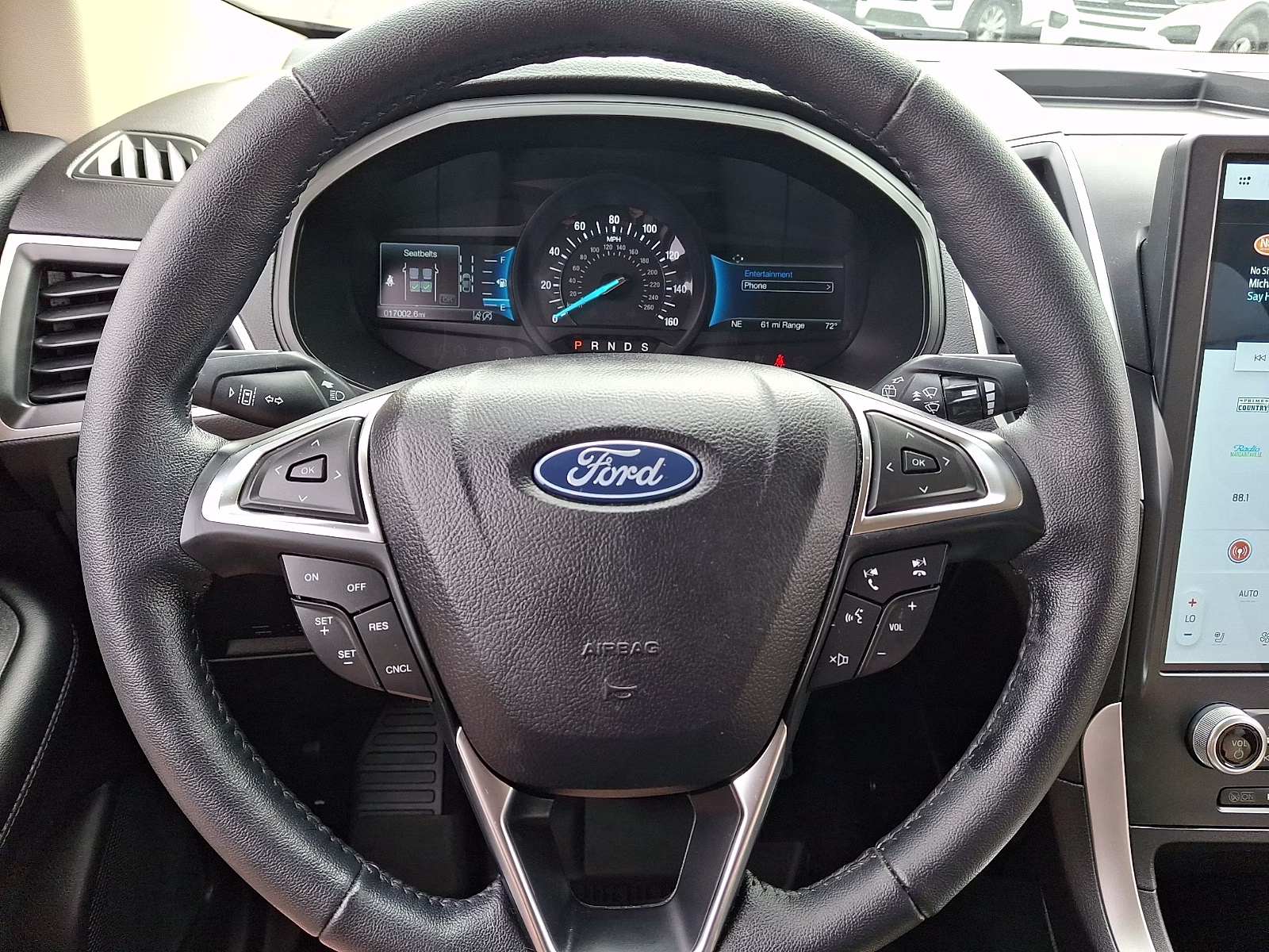 2024 Burgundy Velvet Metallic Tinted Clearcoat - R3 Ford Edge SEL AWD