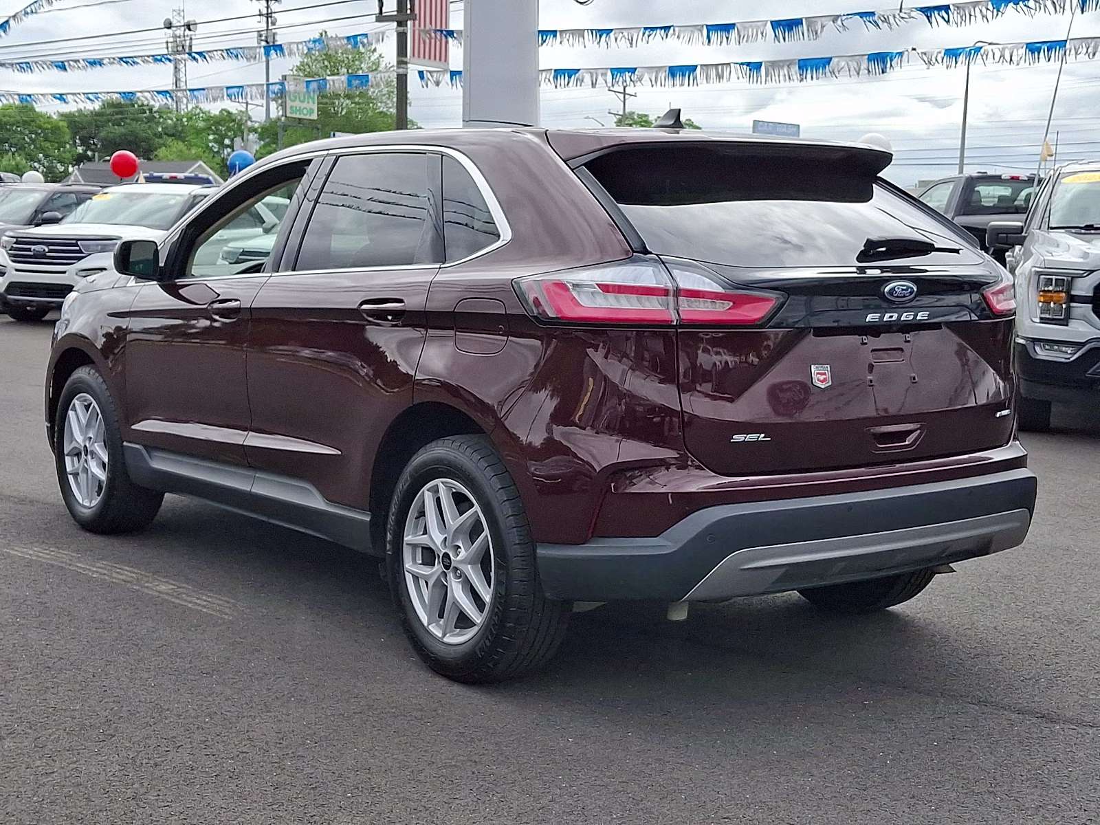 2024 Burgundy Velvet Metallic Tinted Clearcoat - R3 Ford Edge SEL AWD