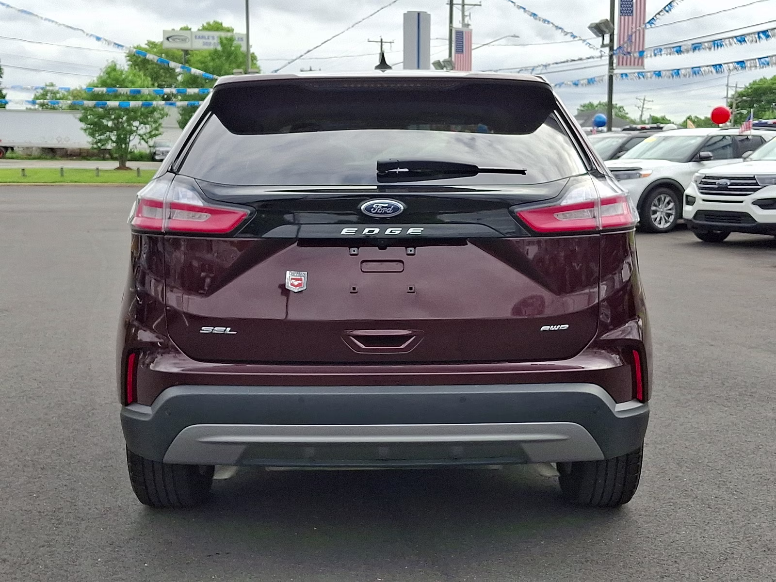 2024 Burgundy Velvet Metallic Tinted Clearcoat - R3 Ford Edge SEL AWD