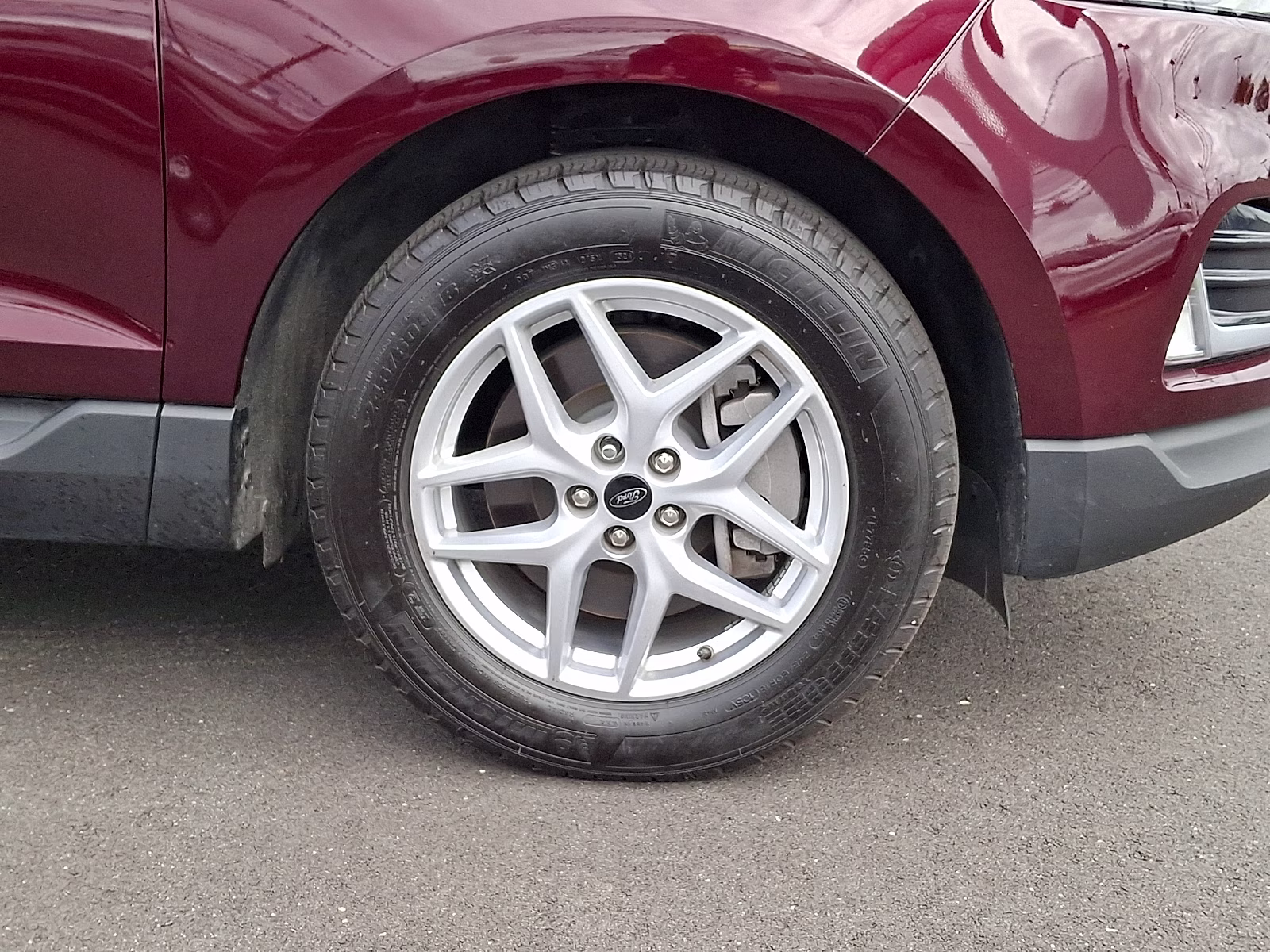 2024 Burgundy Velvet Metallic Tinted Clearcoat - R3 Ford Edge SEL AWD