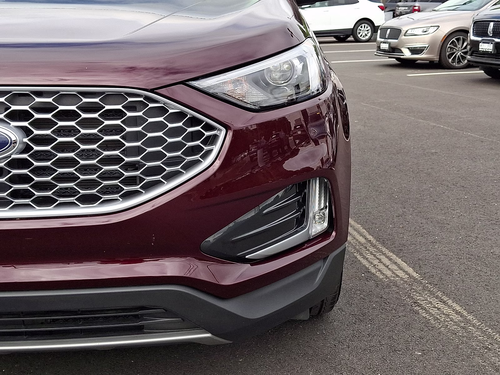 2024 Burgundy Velvet Metallic Tinted Clearcoat - R3 Ford Edge SEL AWD