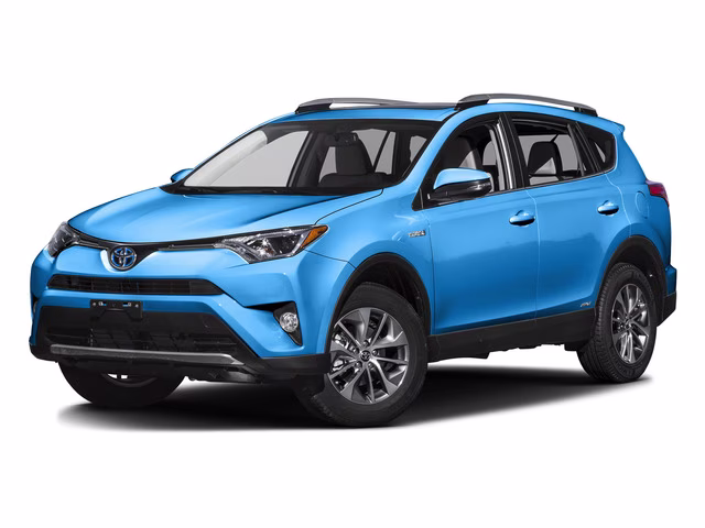 2016 Electric Storm Blue Toyota RAV4 Hybrid Limited AWD SUV