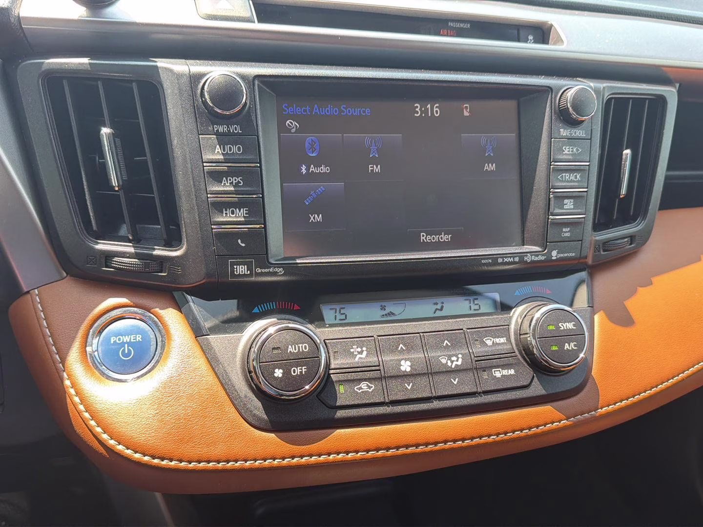 2016 Electric Storm Blue Toyota RAV4 Hybrid Limited AWD SUV