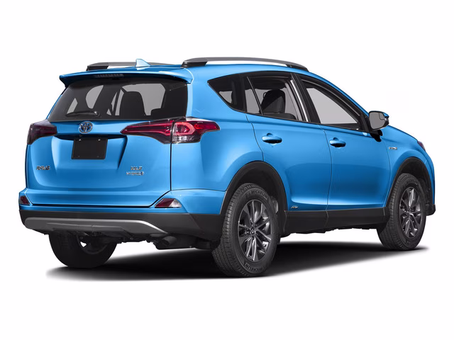 2016 Electric Storm Blue Toyota RAV4 Hybrid Limited AWD SUV
