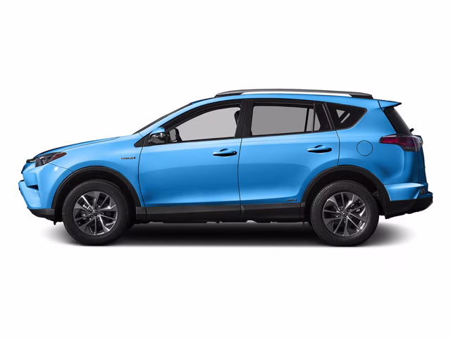 2016 Electric Storm Blue Toyota RAV4 Hybrid Limited AWD SUV