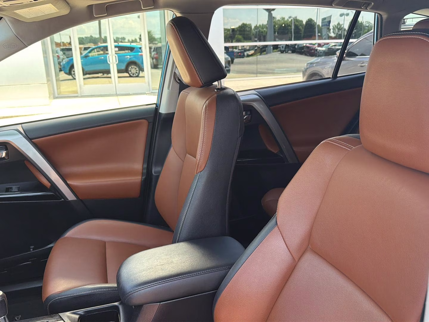 2016 Electric Storm Blue Toyota RAV4 Hybrid Limited AWD SUV