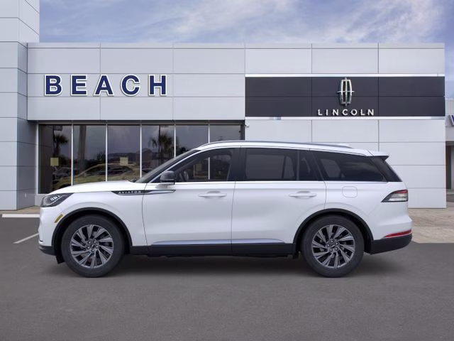 2026 Pristine White Metallic Tri-Coat Lincoln Aviator Premiere RWD SUV