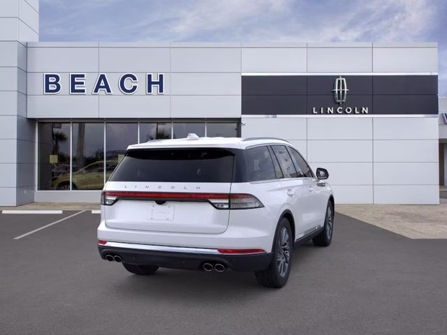 2026 Pristine White Metallic Tri-Coat Lincoln Aviator Premiere RWD SUV