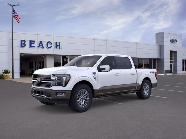2026 White Metallic Ford F-150 King Ranch 4X4 Truck