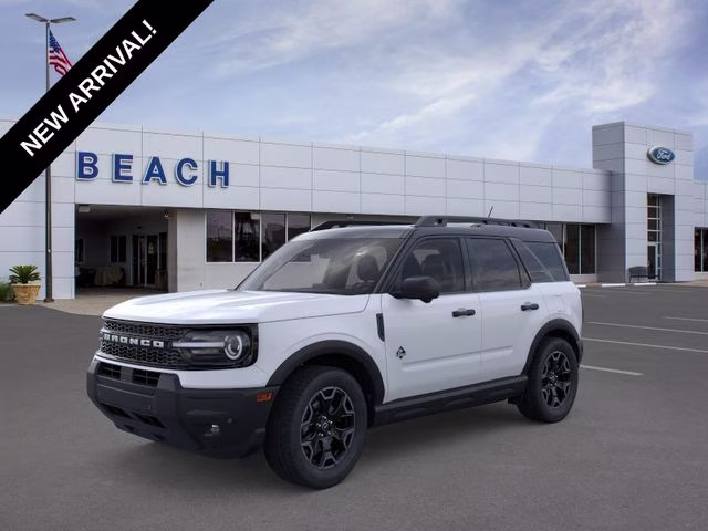 2026 Space White Metallic Ford Bronco Sport Outer Banks 4X4 SUV