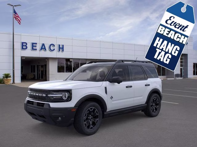 2026 Space White Metallic Ford Bronco Sport Outer Banks 4X4 SUV