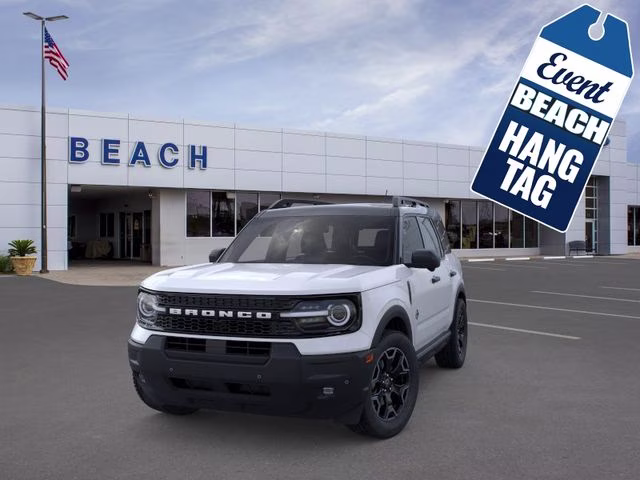 2026 Space White Metallic Ford Bronco Sport Outer Banks 4X4 SUV