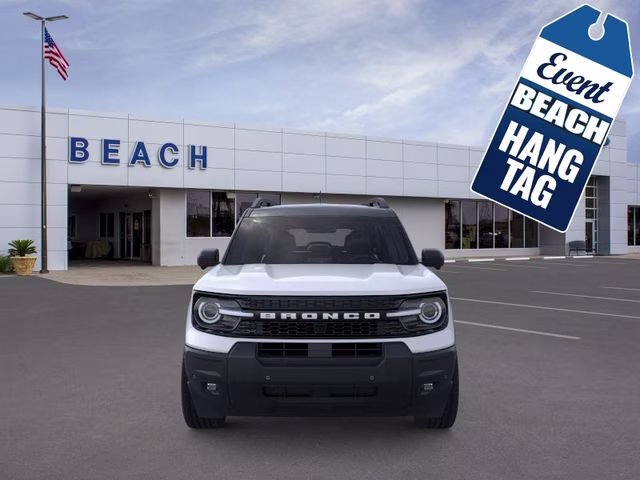 2026 Space White Metallic Ford Bronco Sport Outer Banks 4X4 SUV