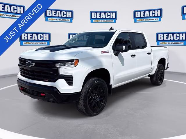 2026 Summit White Chevrolet Silverado 1500 LT Trail Boss 4X4 Truck
