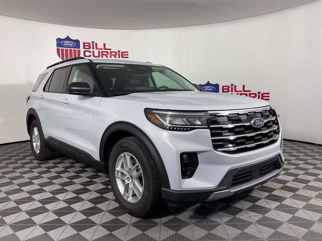 2026 White Ford Explorer Active RWD SUV