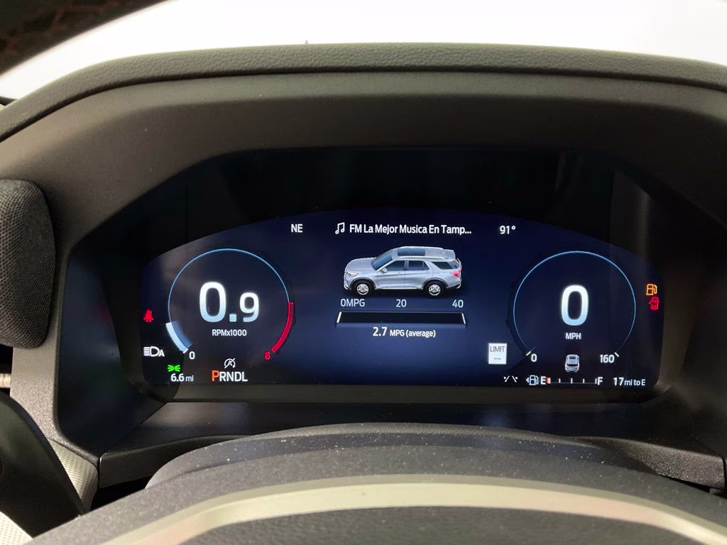 2026 White Ford Explorer Active RWD SUV