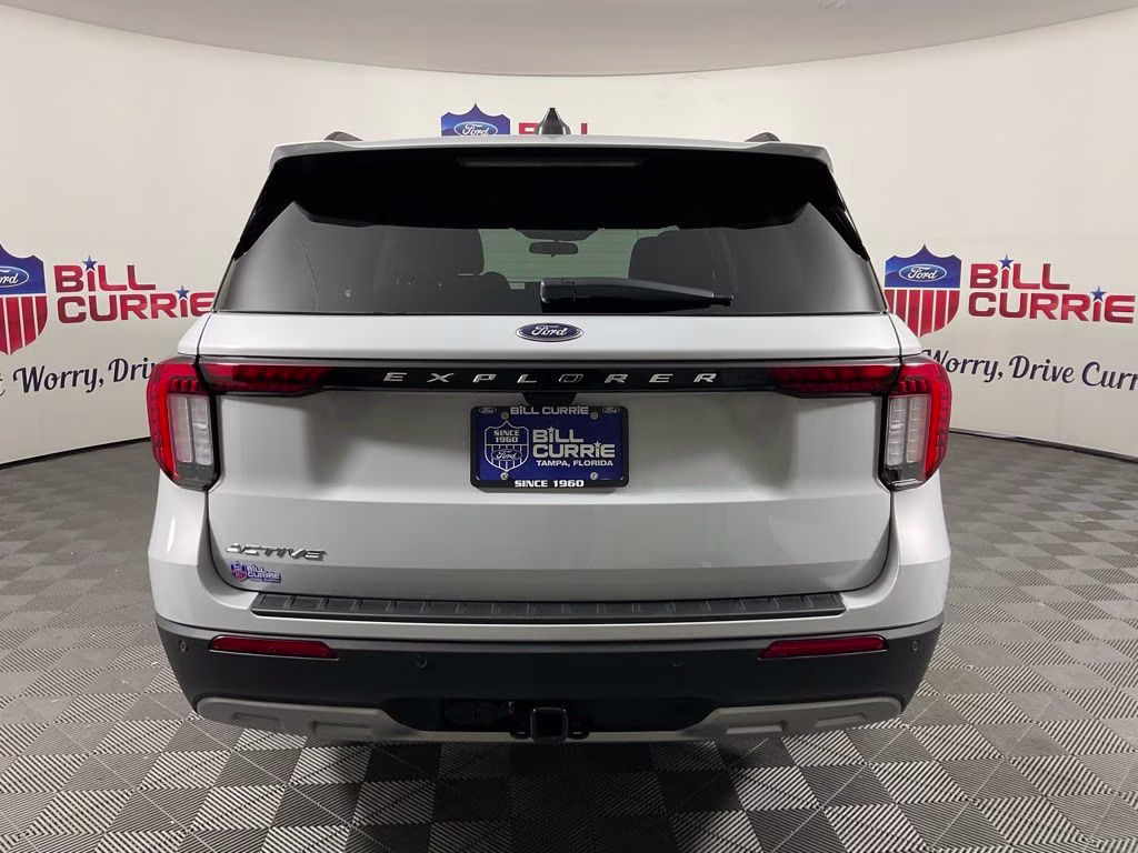 2026 White Ford Explorer Active RWD SUV