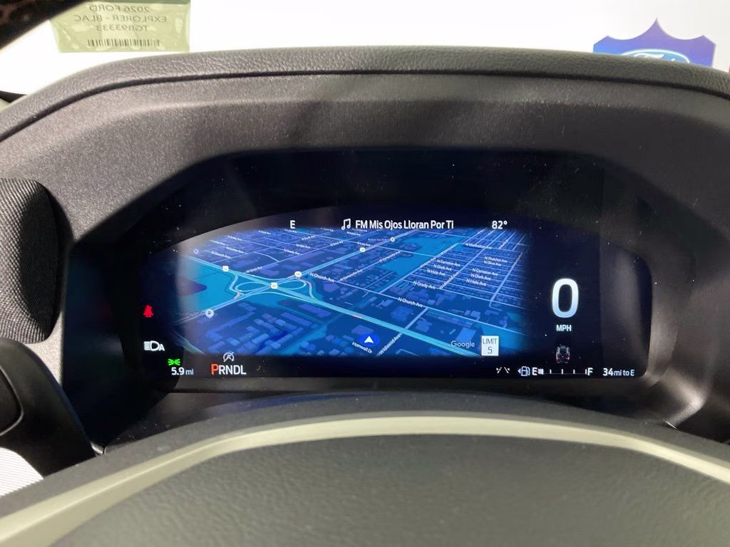 2026 Black Metallic Ford Explorer Active RWD SUV
