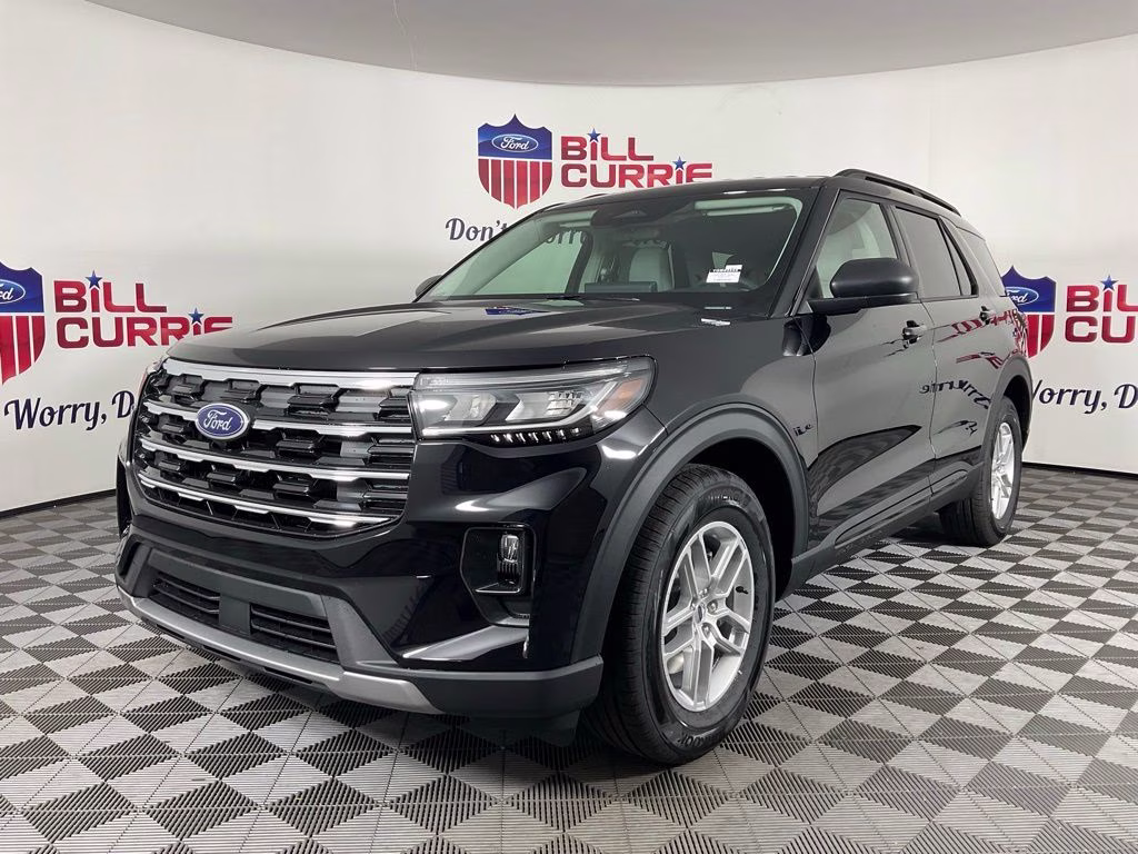2026 Black Metallic Ford Explorer Active RWD SUV