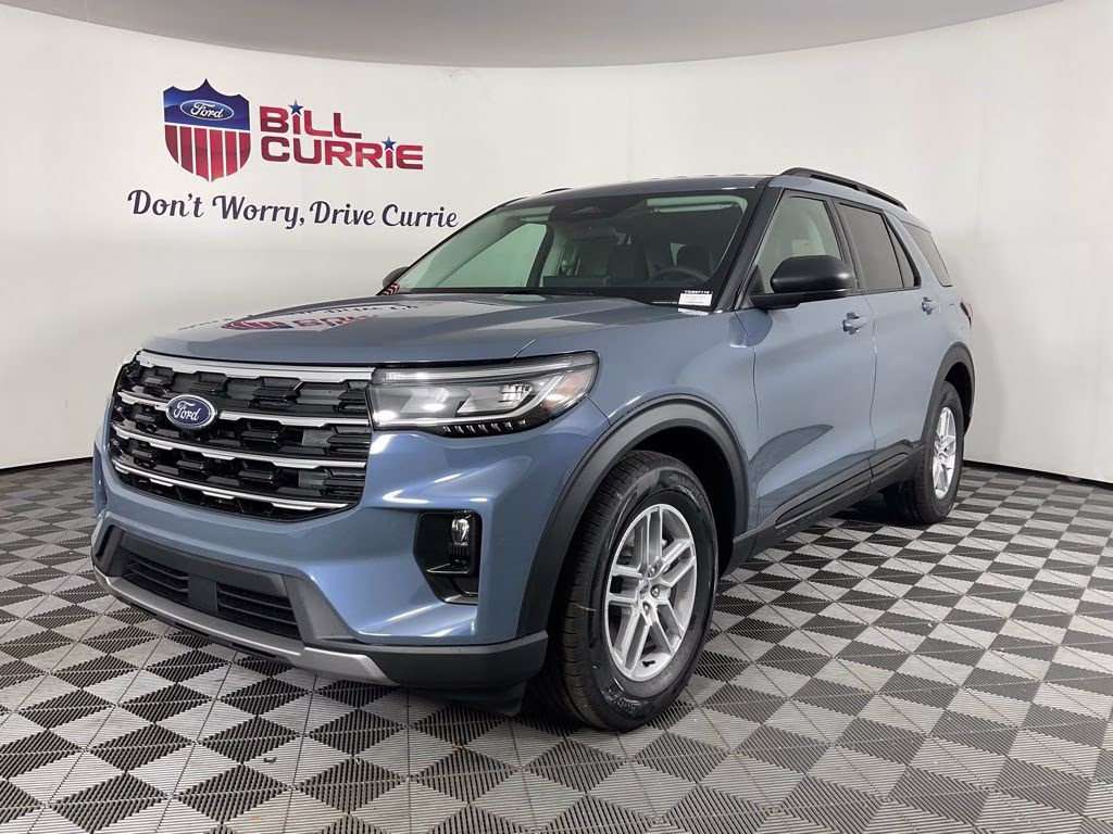 2026 Vapor Blue Ford Explorer Active RWD SUV