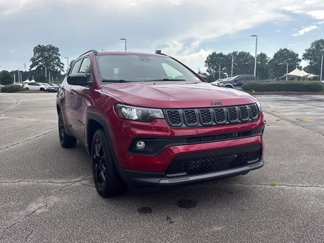 2026 Red Hot Pearlcoat Jeep Compass Latitude Altitude 4X4 SUV
